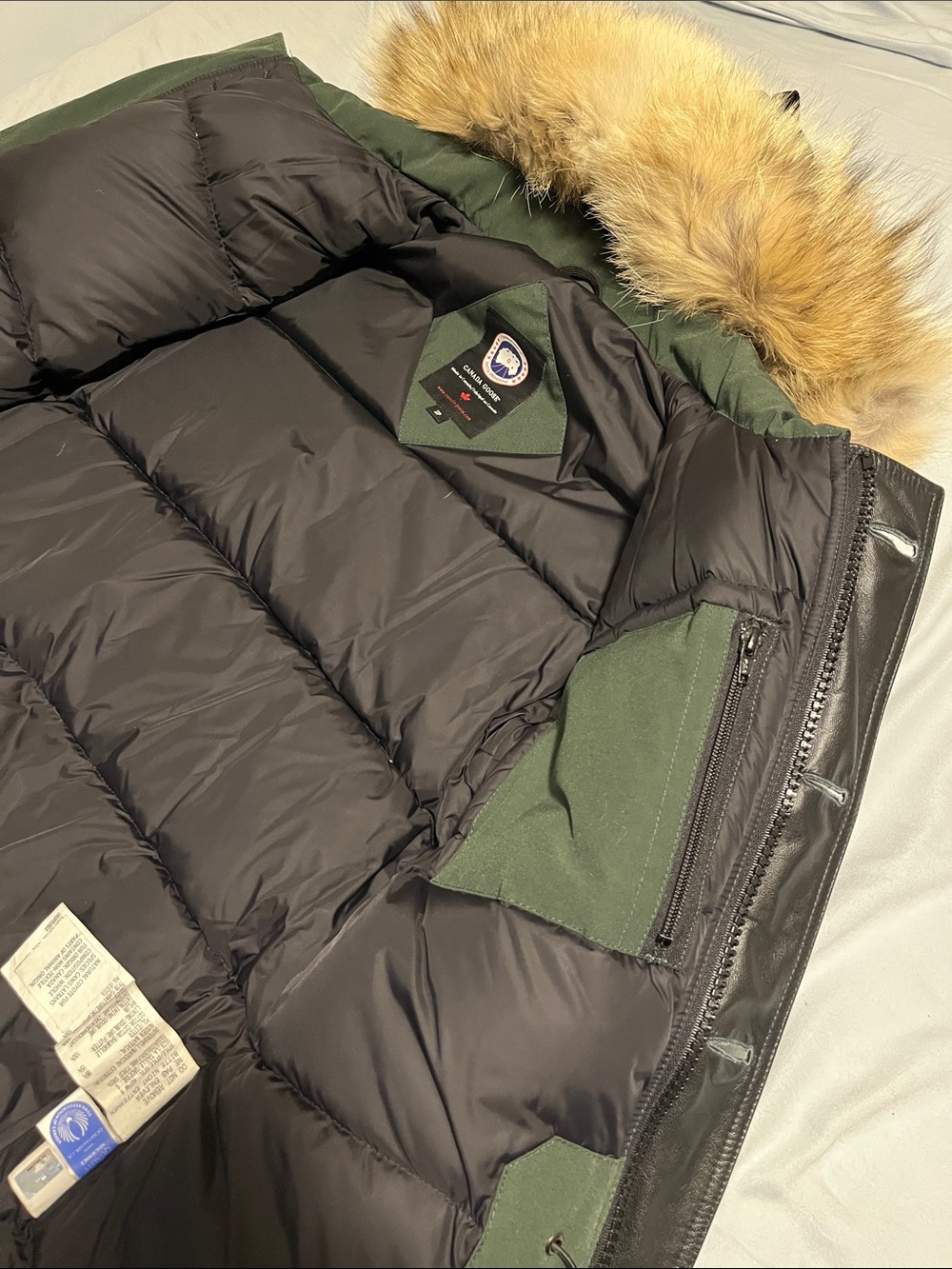 Designer Goose Down Parka - Picture 7 of 16